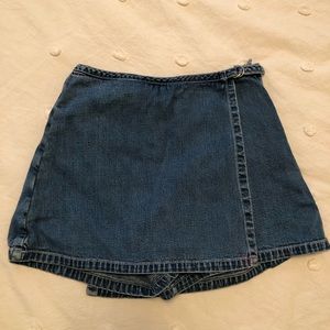 Vintage blue Jean skort